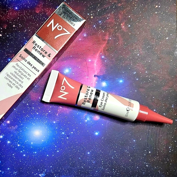 No7: Restore & Renew Multi-Action Eye Cream, Full Size, BNIB - Picture 7 of 11